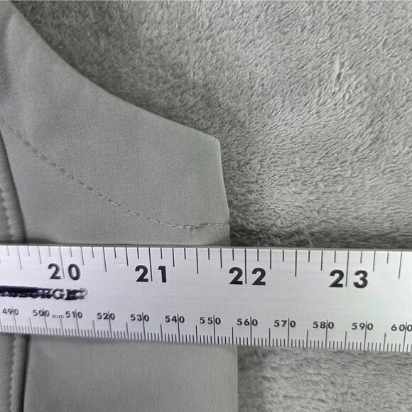 Mens Solaris Gray Soft Shell Vest Jacket Full Zip Polyester Stretch Size M - Picture 5 of 7